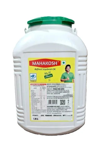 Mahakosh Refined Soyabean Oil, 15